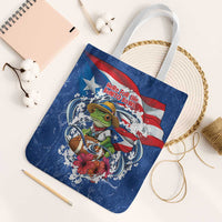Puerto Rican Coquí Football Tote Bag Here For The Benito Bowl