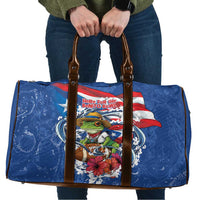 Puerto Rican Coquí Football Travel Bag Here For The Benito Bowl
