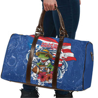 Puerto Rican Coquí Football Travel Bag Here For The Benito Bowl