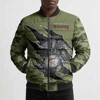 Montford Point Marines Bomber Puffer Jacket African American Breaking Barriers 1942