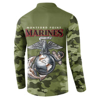 Montford Point Marines Button Sweatshirt African American Breaking Barriers 1942