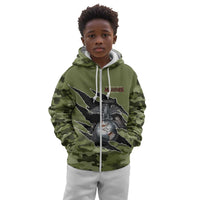 Montford Point Marines Kid Hoodie African American Breaking Barriers 1942