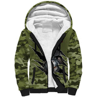 Montford Point Marines Sherpa Hoodie African American Breaking Barriers 1942