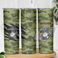 Montford Point Marines Skinny Tumbler African American Breaking Barriers 1942
