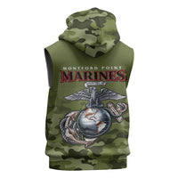 Montford Point Marines Sleeveless Zip Hoodie African American Breaking Barriers 1942