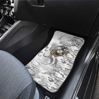 Montford Point Marines Car Mats Flame Fire Military White Camo