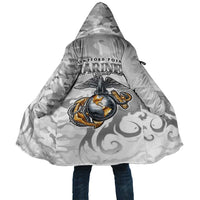 Montford Point Marines Cloak Flame Fire Military White Camo