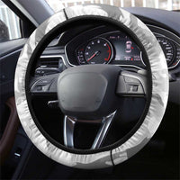 Montford Point Marines Steering Wheel Cover Flame Fire Military White Camo