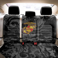 Montford Point Marines Back Car Seat Cover First To Fight Last to Leave
