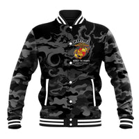 Montford Point Marines Baseball Jacket First To Fight Last to Leave