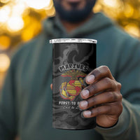 Montford Point Marines 4 in 1 Can Cooler Tumbler First To Fight Last to Leave