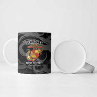 Montford Point Marines Ceramic Mug First To Fight Last to Leave