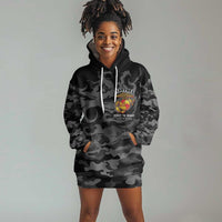 Montford Point Marines Hoodie Dress First To Fight Last to Leave