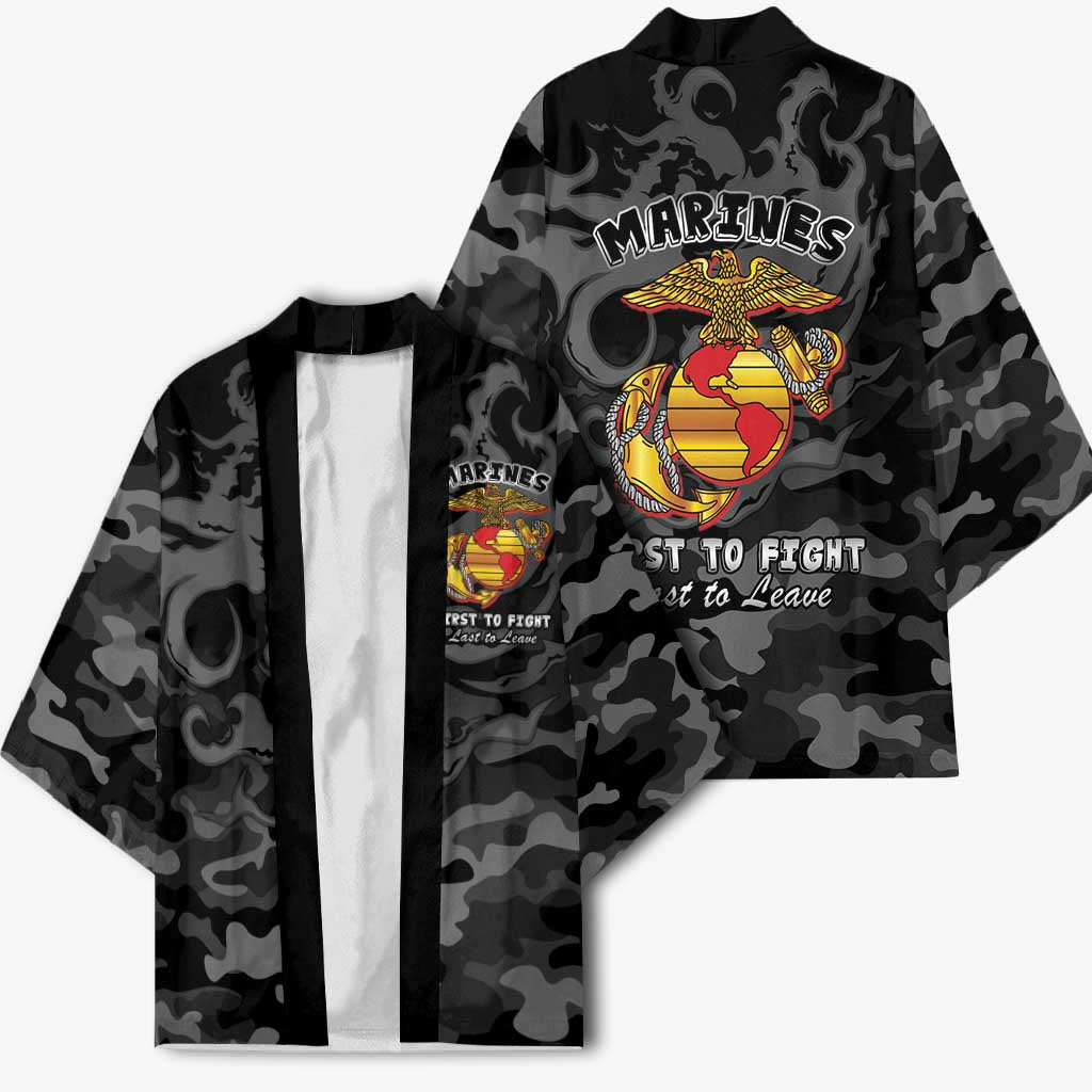 Montford Point Marines Kimono First To Fight Last to Leave