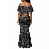 Montford Point Marines Mermaid Dress First To Fight Last to Leave