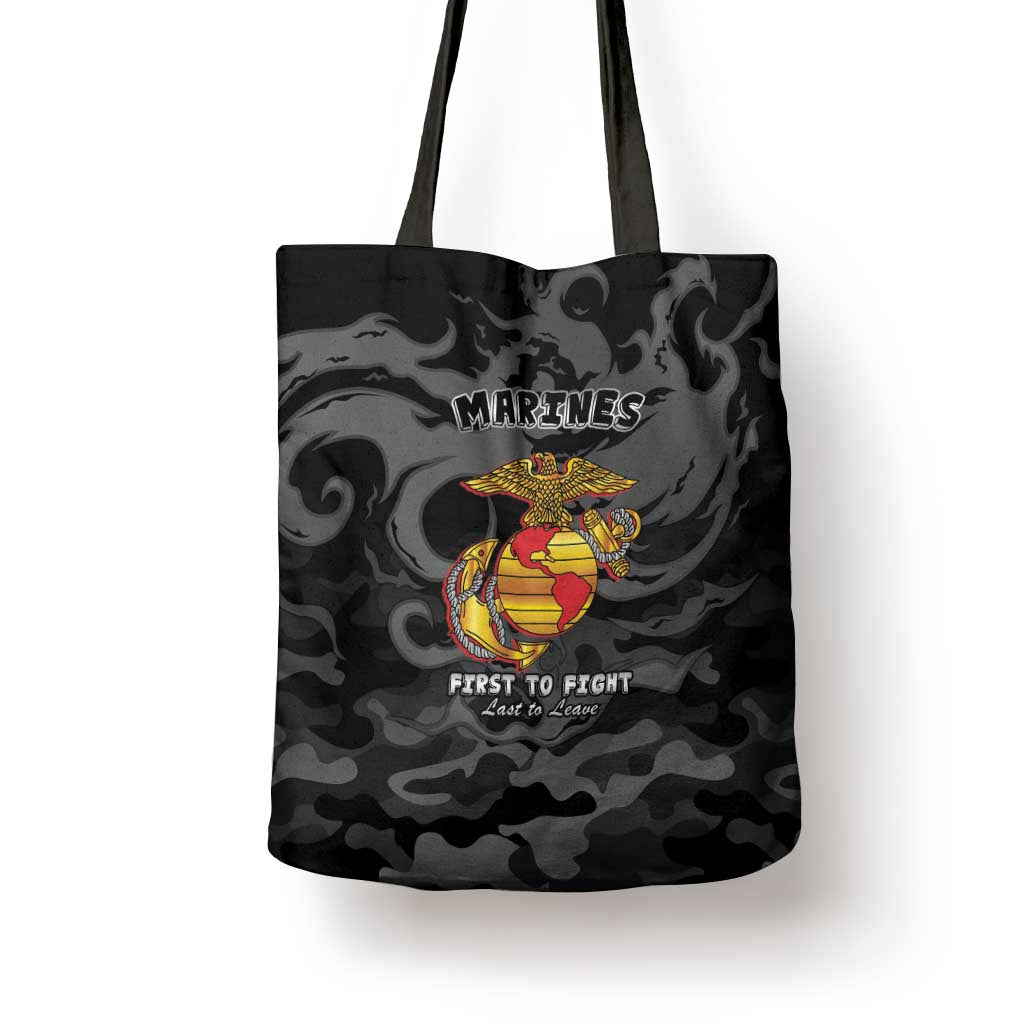 Montford Point Marines Tote Bag First To Fight Last to Leave