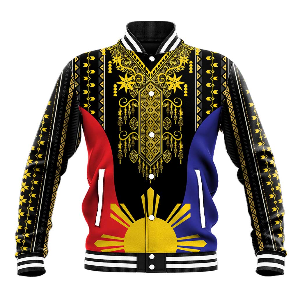 Afro Pinoy Blackapino Half Black Filipino Baseball Jacket