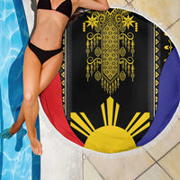 Afro Pinoy Blackapino Half Black Filipino Beach Blanket