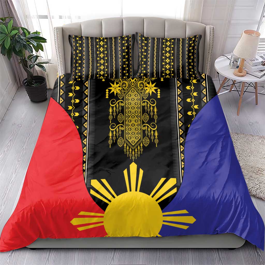 Afro Pinoy Blackapino Half Black Filipino Bedding Set