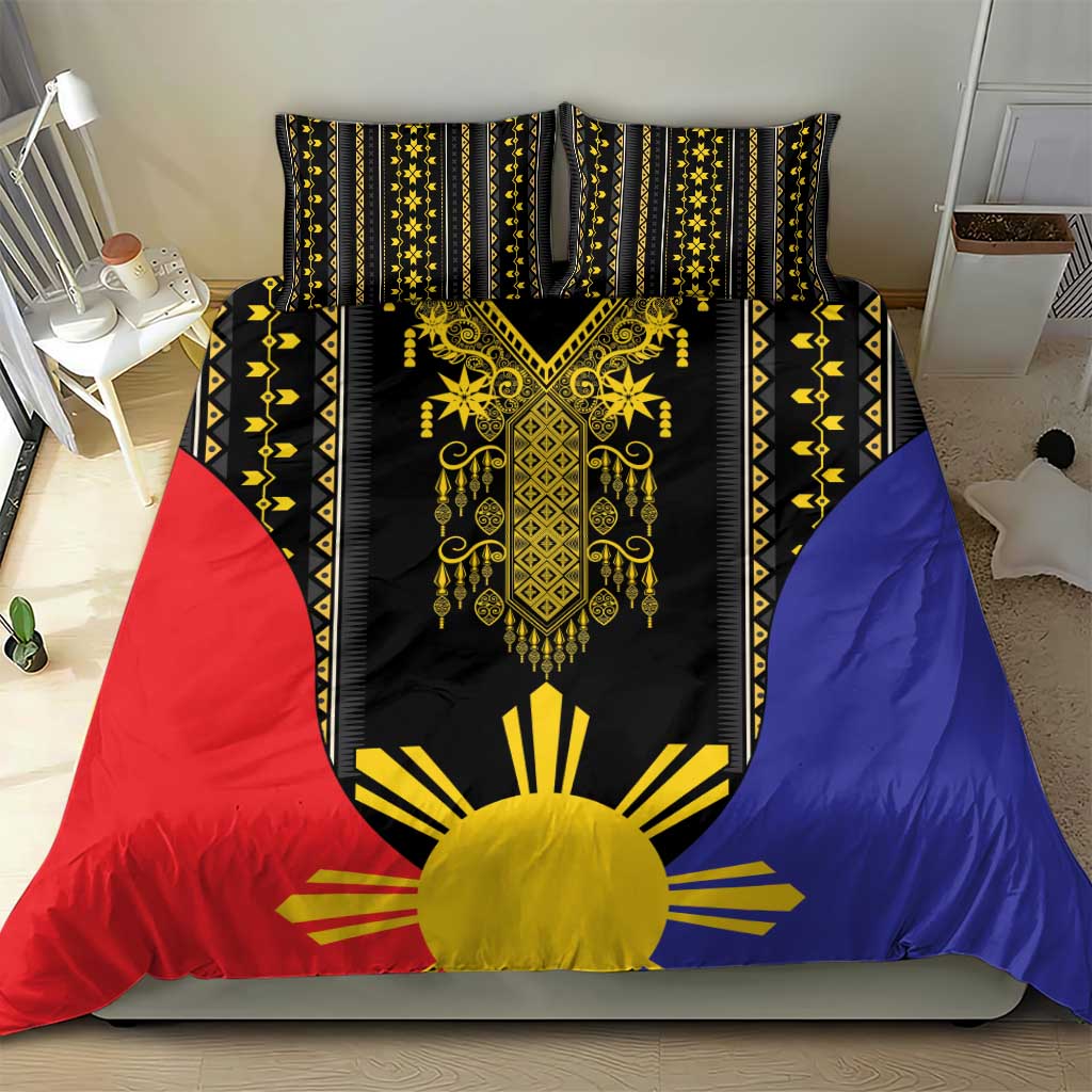 Afro Pinoy Blackapino Half Black Filipino Bedding Set