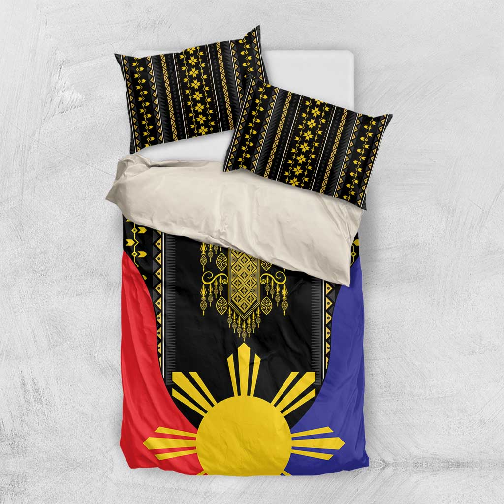 Afro Pinoy Blackapino Half Black Filipino Bedding Set