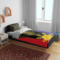 Afro Pinoy Blackapino Half Black Filipino Bedding Set