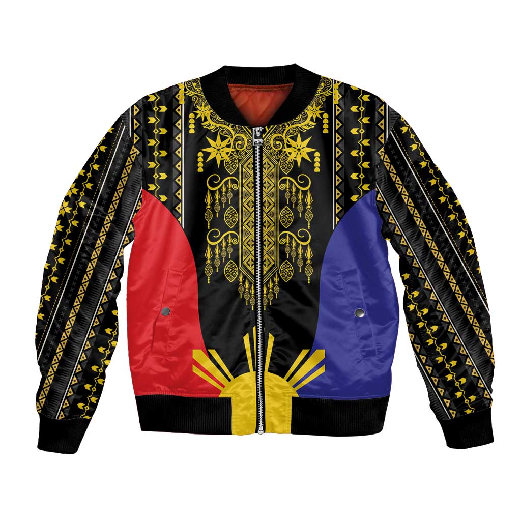 Afro Pinoy Blackapino Half Black Filipino Bomber Jacket
