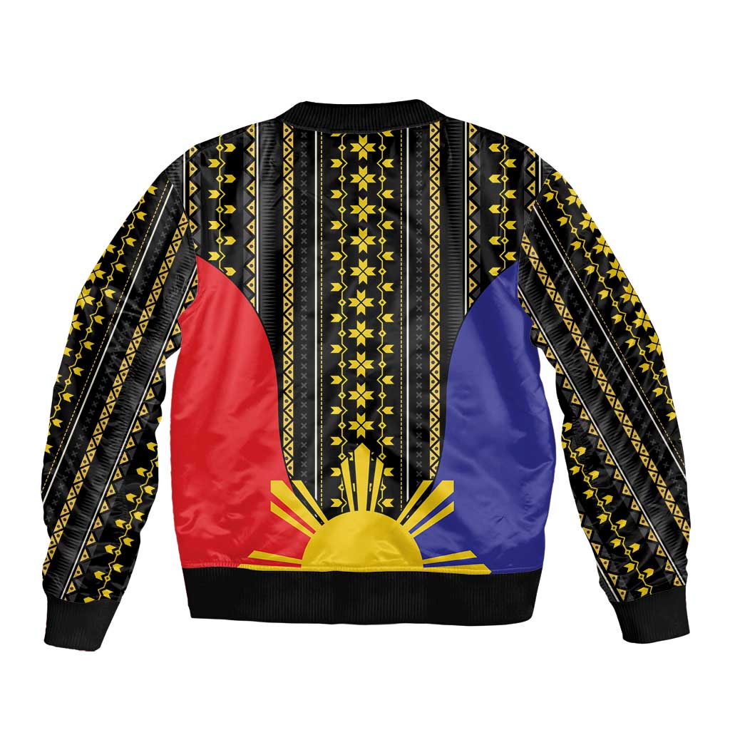Afro Pinoy Blackapino Half Black Filipino Bomber Jacket