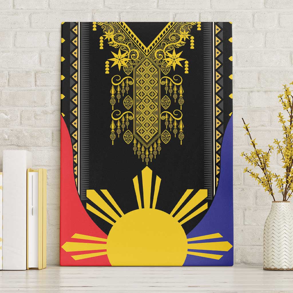 Afro Pinoy Blackapino Half Black Filipino Canvas Wall Art