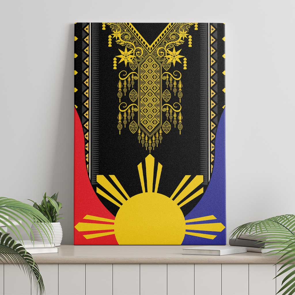 Afro Pinoy Blackapino Half Black Filipino Canvas Wall Art