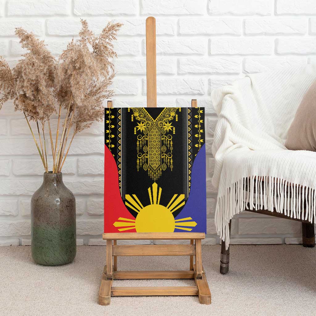 Afro Pinoy Blackapino Half Black Filipino Canvas Wall Art