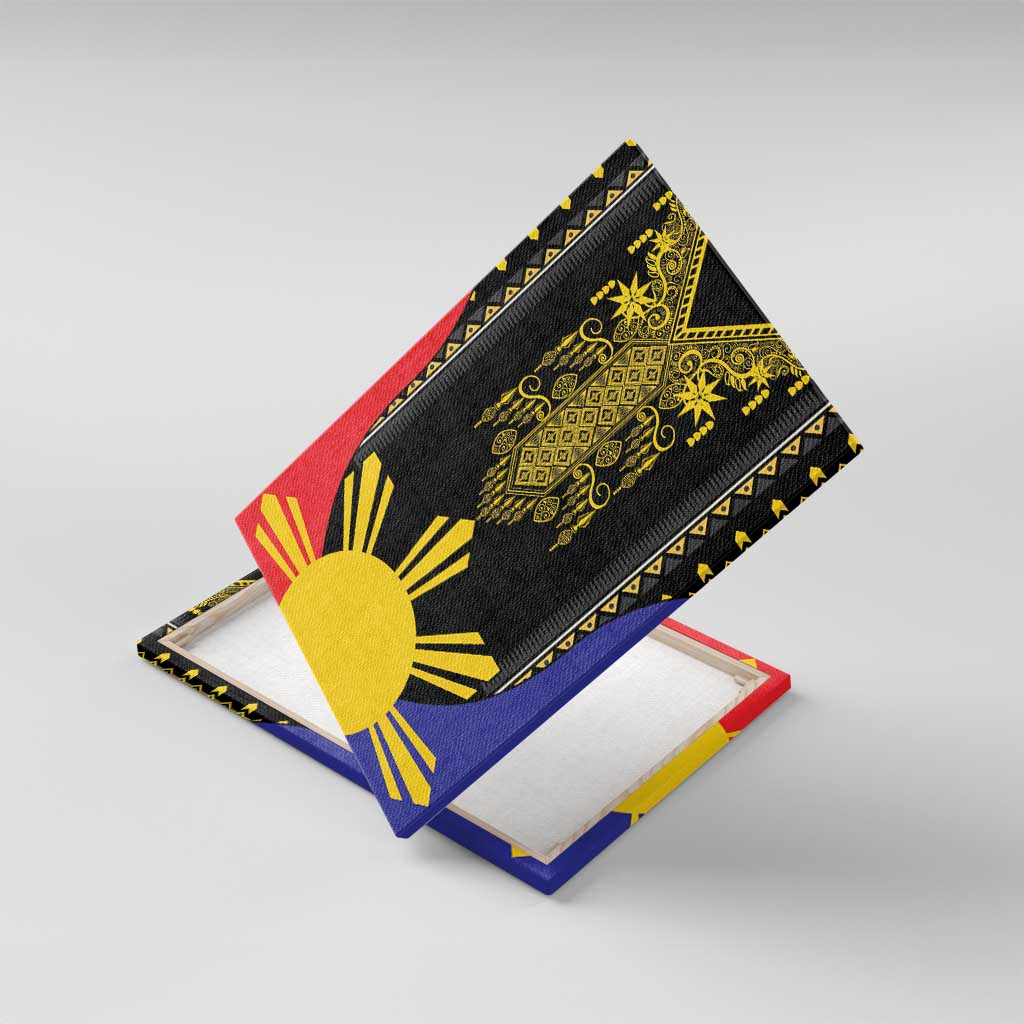 Afro Pinoy Blackapino Half Black Filipino Canvas Wall Art