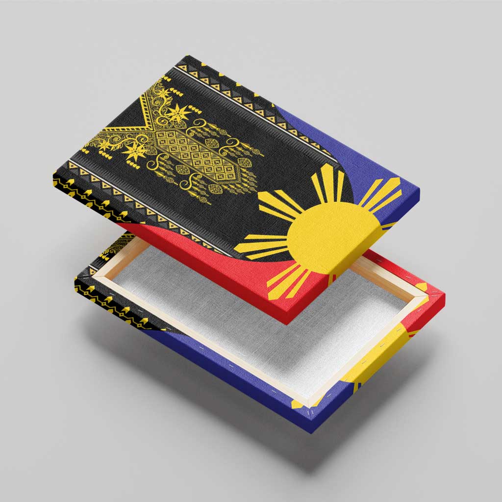 Afro Pinoy Blackapino Half Black Filipino Canvas Wall Art