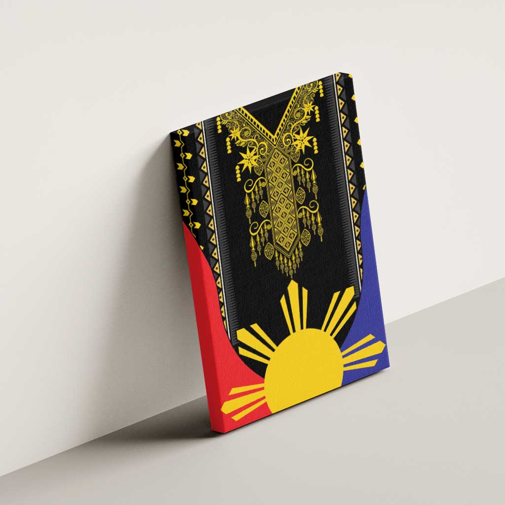 Afro Pinoy Blackapino Half Black Filipino Canvas Wall Art