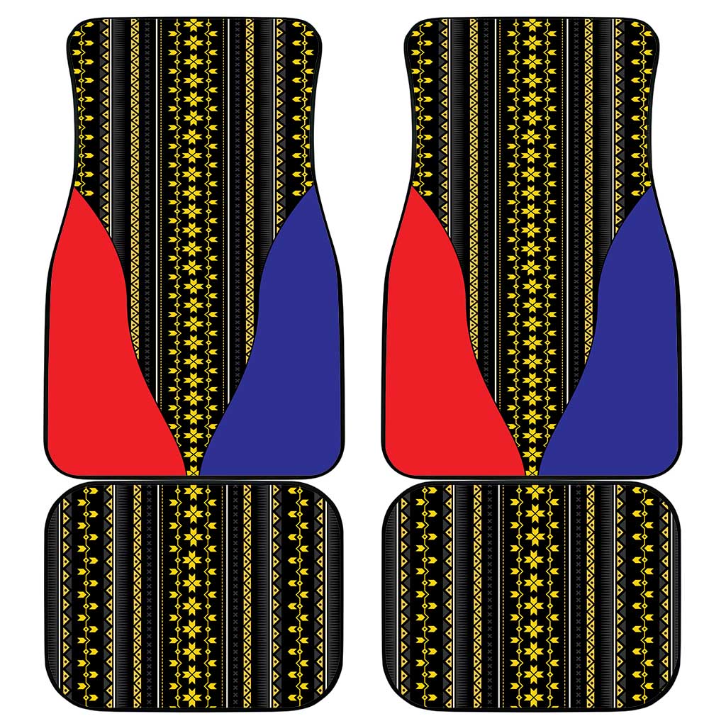 Afro Pinoy Blackapino Half Black Filipino Car Mats