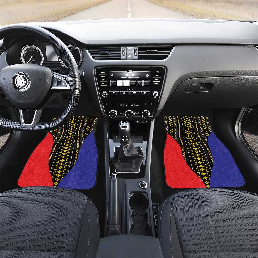 Afro Pinoy Blackapino Half Black Filipino Car Mats
