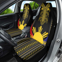 Afro Pinoy Blackapino Half Black Filipino Car Seat Cover