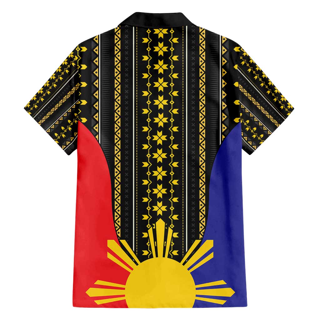 Afro Pinoy Blackapino Half Black Filipino Family Matching Long Sleeve Bodycon Dress and Hawaiian Shirt