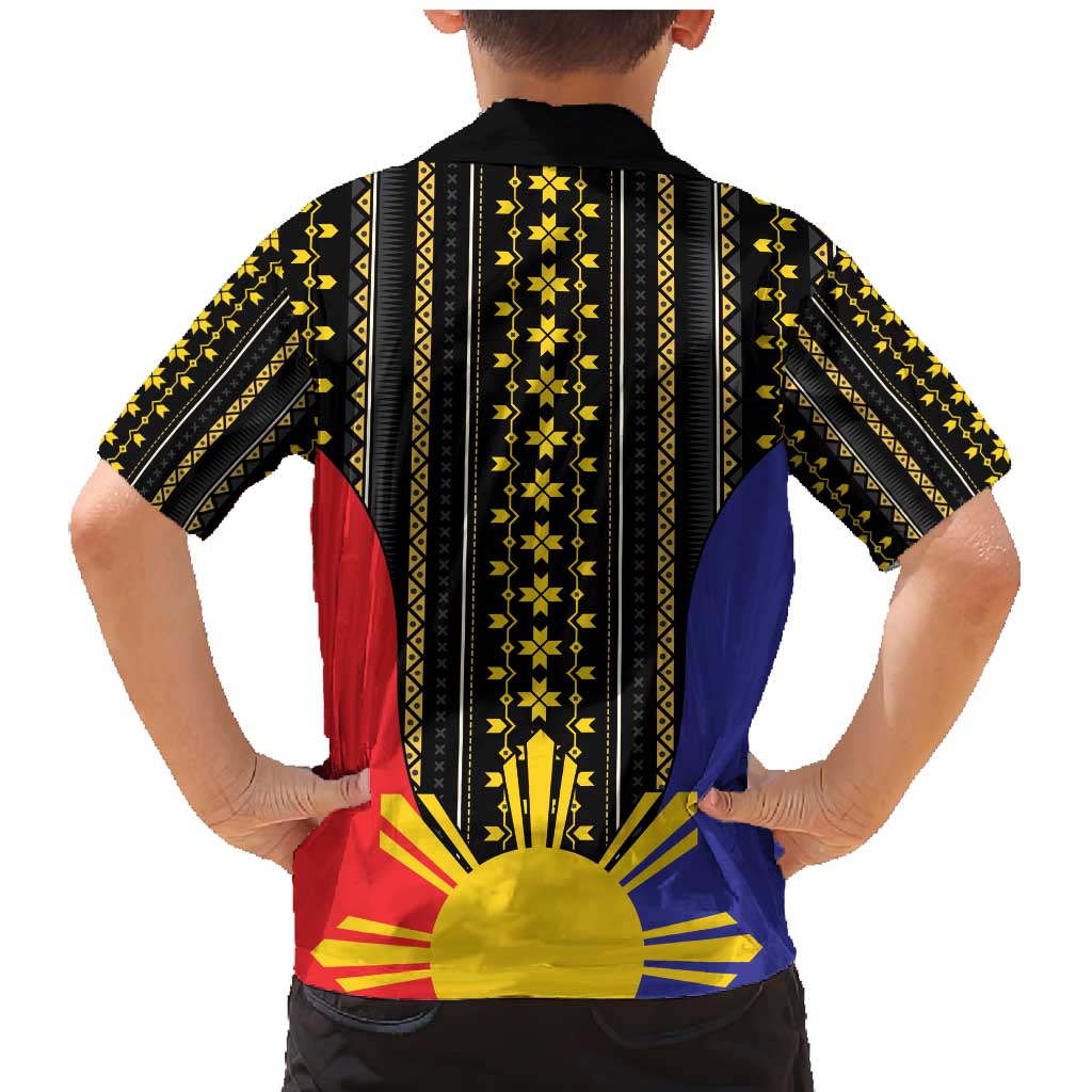 Afro Pinoy Blackapino Half Black Filipino Family Matching Mermaid Dress and Hawaiian Shirt