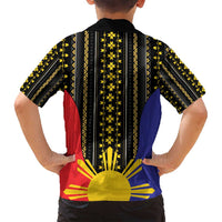 Afro Pinoy Blackapino Half Black Filipino Family Matching Puletasi and Hawaiian Shirt