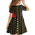 Afro Pinoy Blackapino Half Black Filipino Family Matching Summer Maxi Dress and Hawaiian Shirt
