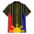 Afro Pinoy Blackapino Half Black Filipino Family Matching Summer Maxi Dress and Hawaiian Shirt