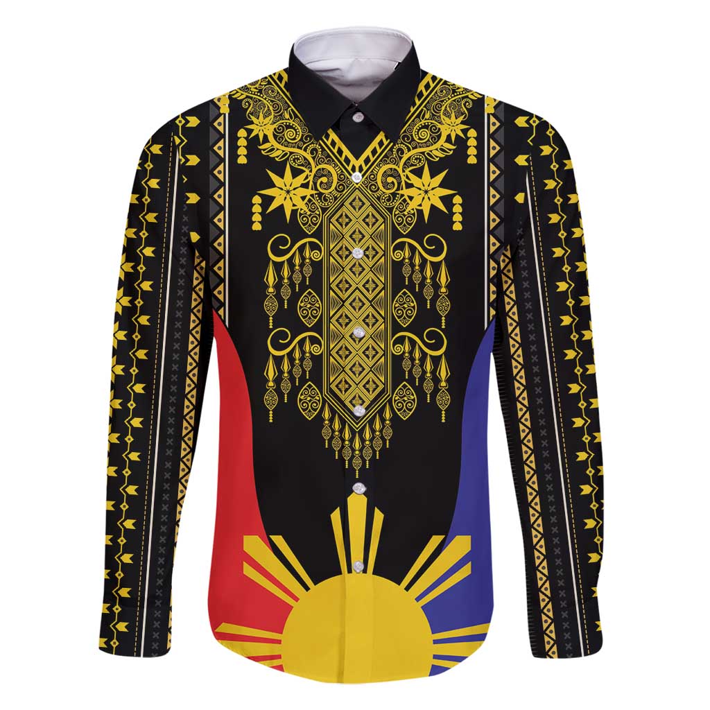 Afro Pinoy Blackapino Half Black Filipino Family Matching Summer Maxi Dress and Hawaiian Shirt