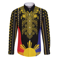 Afro Pinoy Blackapino Half Black Filipino Family Matching Summer Maxi Dress and Hawaiian Shirt