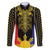Afro Pinoy Blackapino Half Black Filipino Family Matching Summer Maxi Dress and Hawaiian Shirt