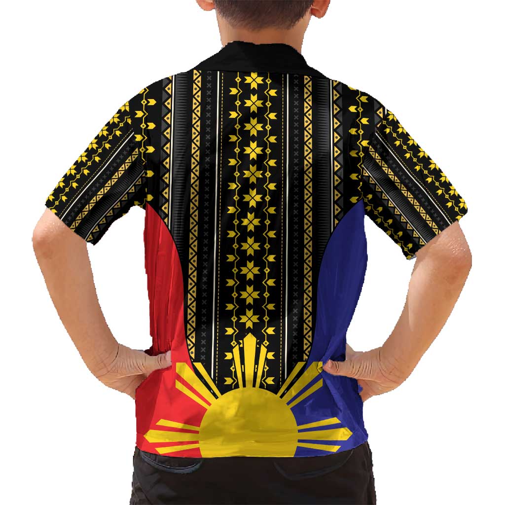 Afro Pinoy Blackapino Half Black Filipino Family Matching Tank Maxi Dress and Hawaiian Shirt