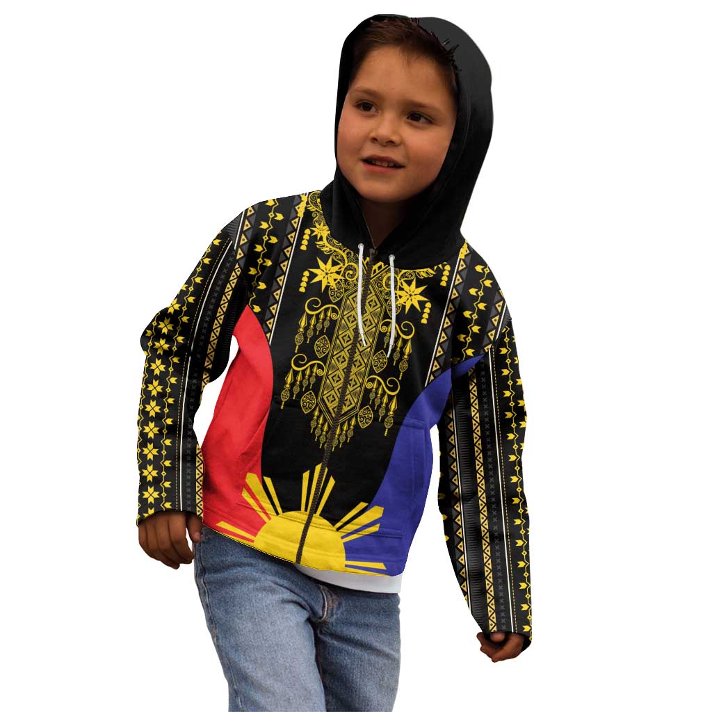 Afro Pinoy Blackapino Half Black Filipino Kid Hoodie
