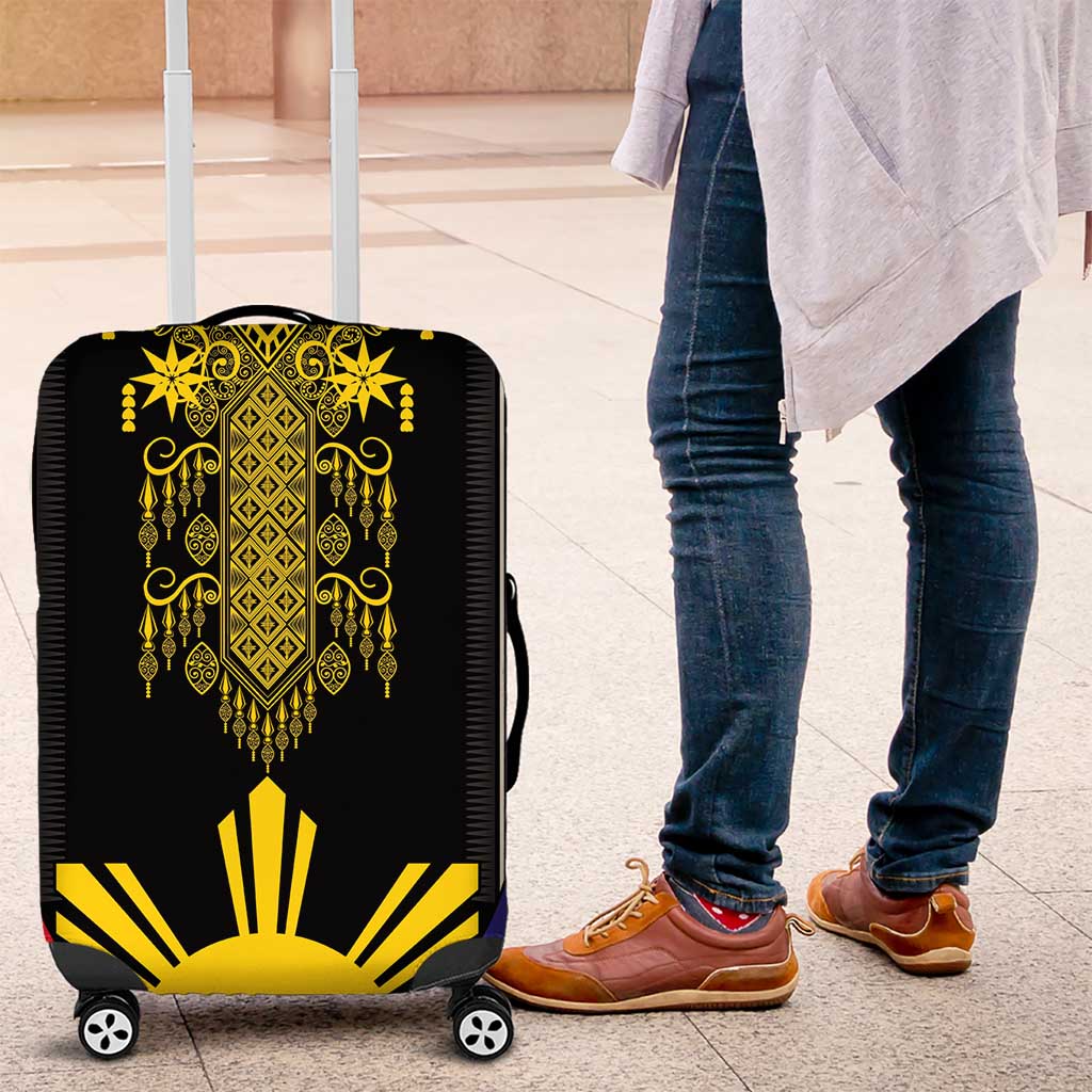 Afro Pinoy Blackapino Half Black Filipino Luggage Cover