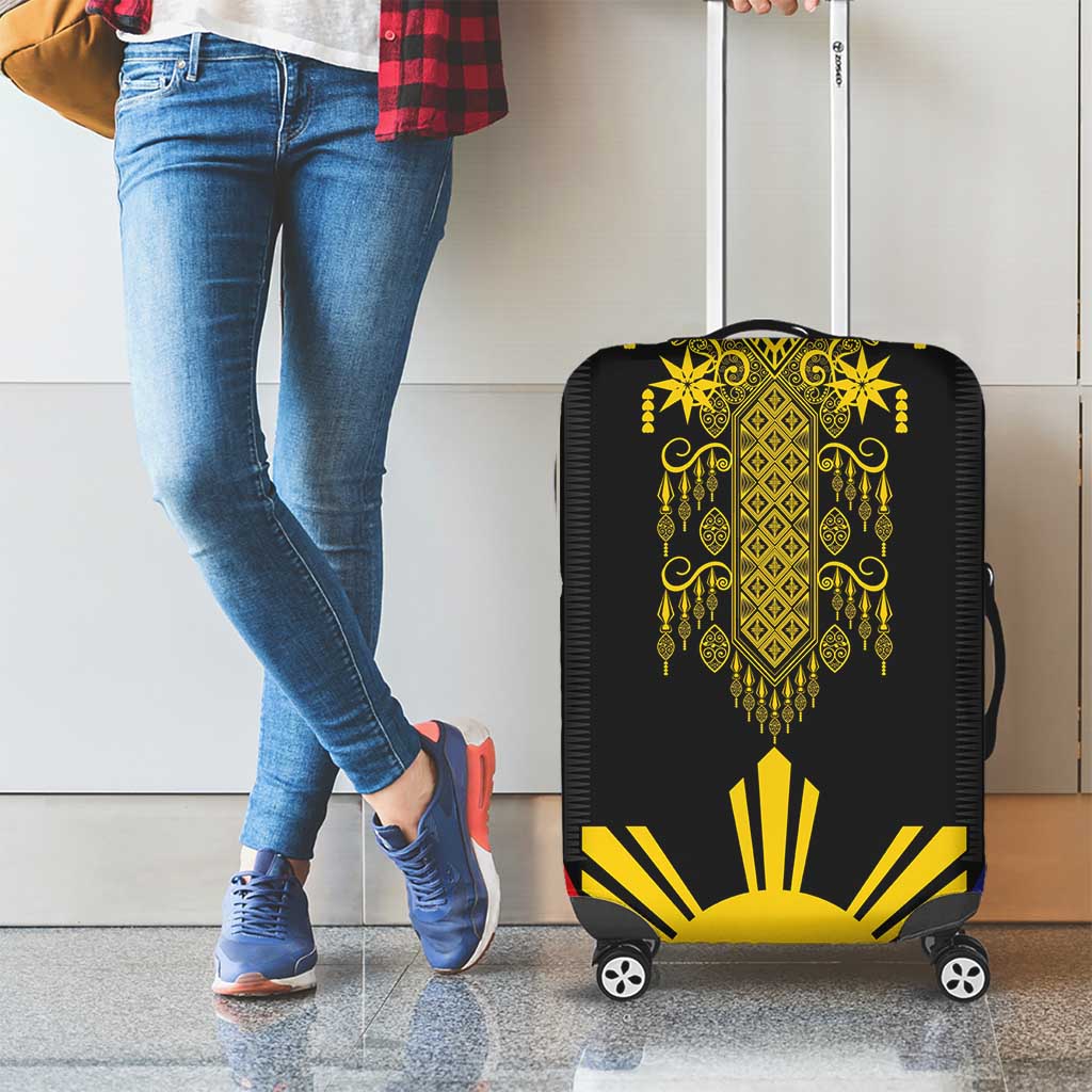 Afro Pinoy Blackapino Half Black Filipino Luggage Cover