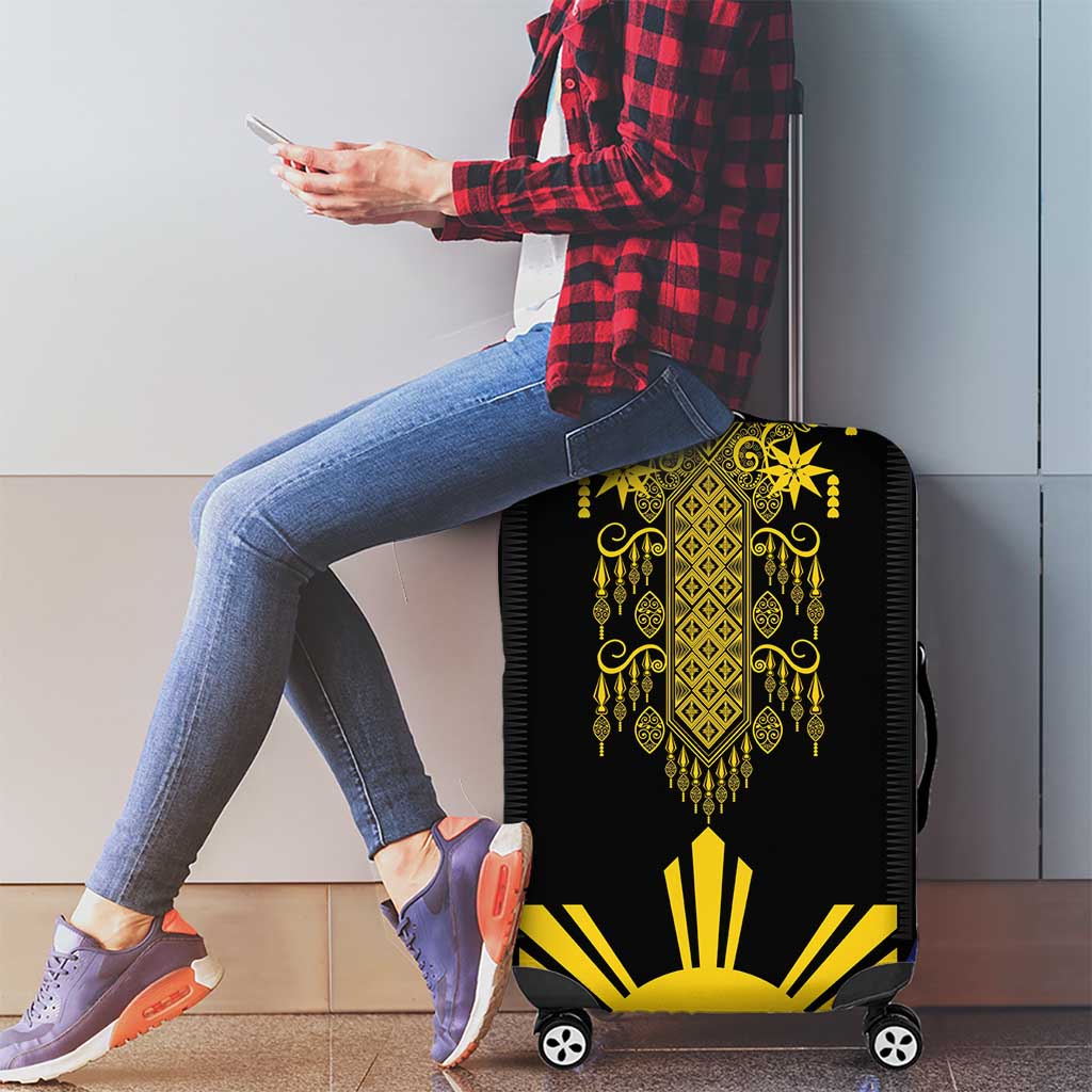 Afro Pinoy Blackapino Half Black Filipino Luggage Cover